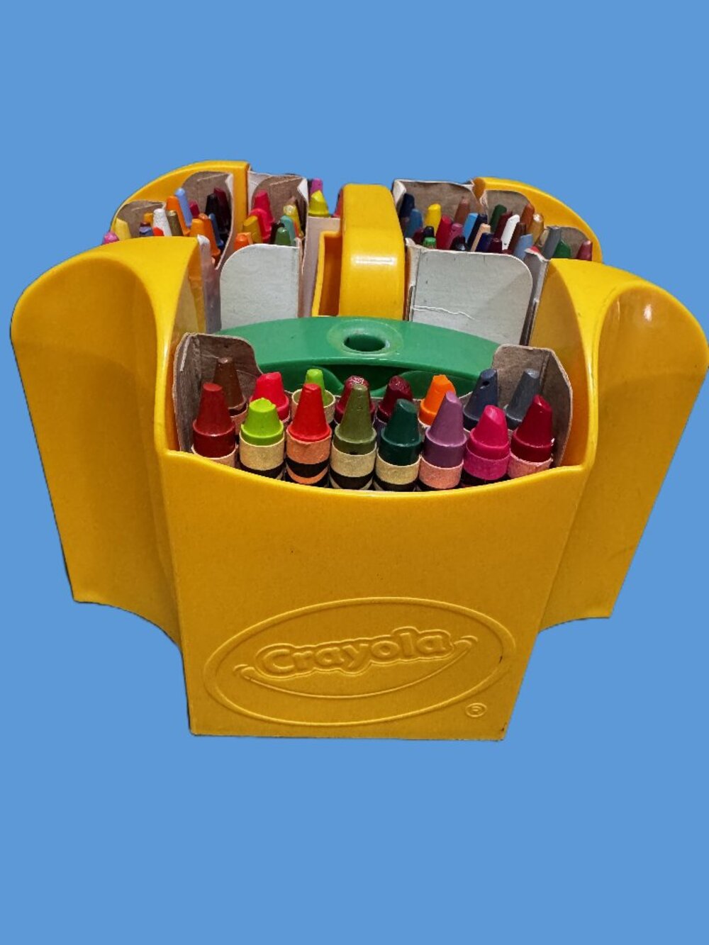 Ultimate Crayola® Crayon Collection, 148 Count, Yellow Caddy, INC Vintage 2013
